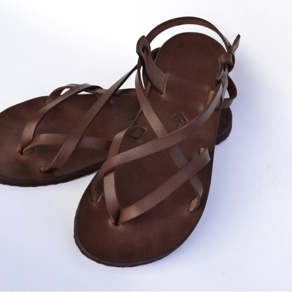 Laboo leather sandals. Size 38